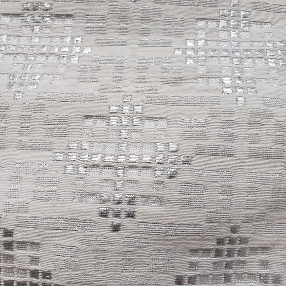 The Limited Cassidy fit women's short size 8 classy silver sheen ecru band waist - Picture 13 of 13